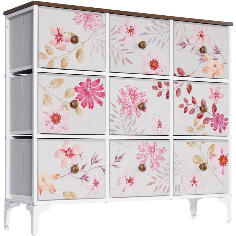 100cm W 9 - Drawer Chest of Drawers