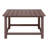 Laguna Outdoor 5-Piece Adirondack Chair With Square Coffee Table Conversation Set-108401505