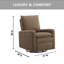 Chaise berçante inclinable et coulissante Oxford Baby Uptown-126537582