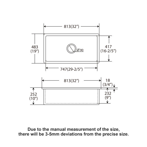 Dimensions du produit
