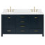 Meuble-lavabo double avec plateau 66,25 po -473901143