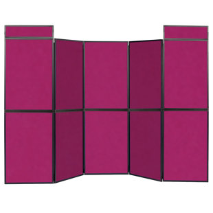 BusyFold Free-Standing Bulletin Board 220cm H x 210cm W