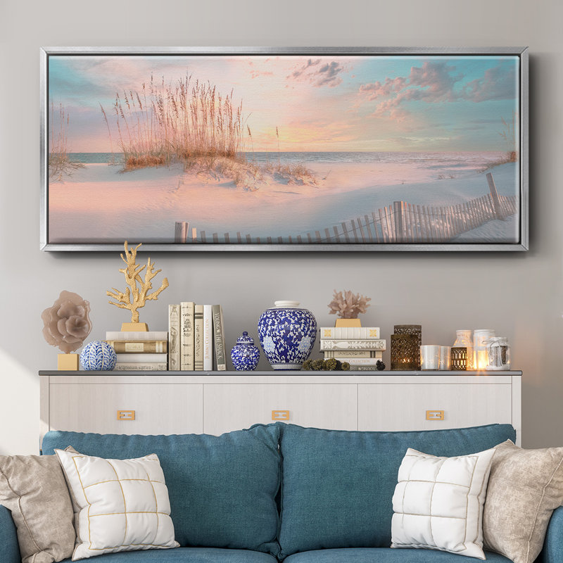 Through The Sea Grass- Framed Canvas