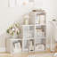 Bibliothèque de rangement à cubes ouverts, étagère de rangement autoportante à compartiment unique pour adultes-129221351