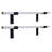 Arriyanah 2 Piece Solid Wood Bracket Shelf-1809642027-1809642007