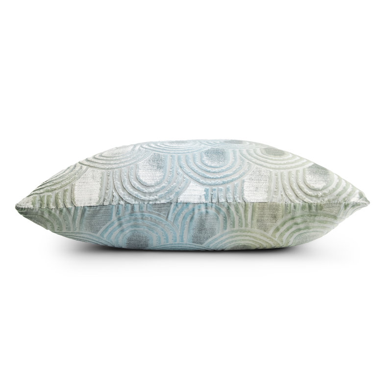 Endless Velvet Pillow Cover & Insert, Square 18", Ice