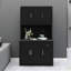 Armoire de rangement pour garde-manger de 71 po avec comptoir pour four à micro-ondes, huche autoportante avec tablettes réglables, 6 portes et 1 tiroir-1689093479