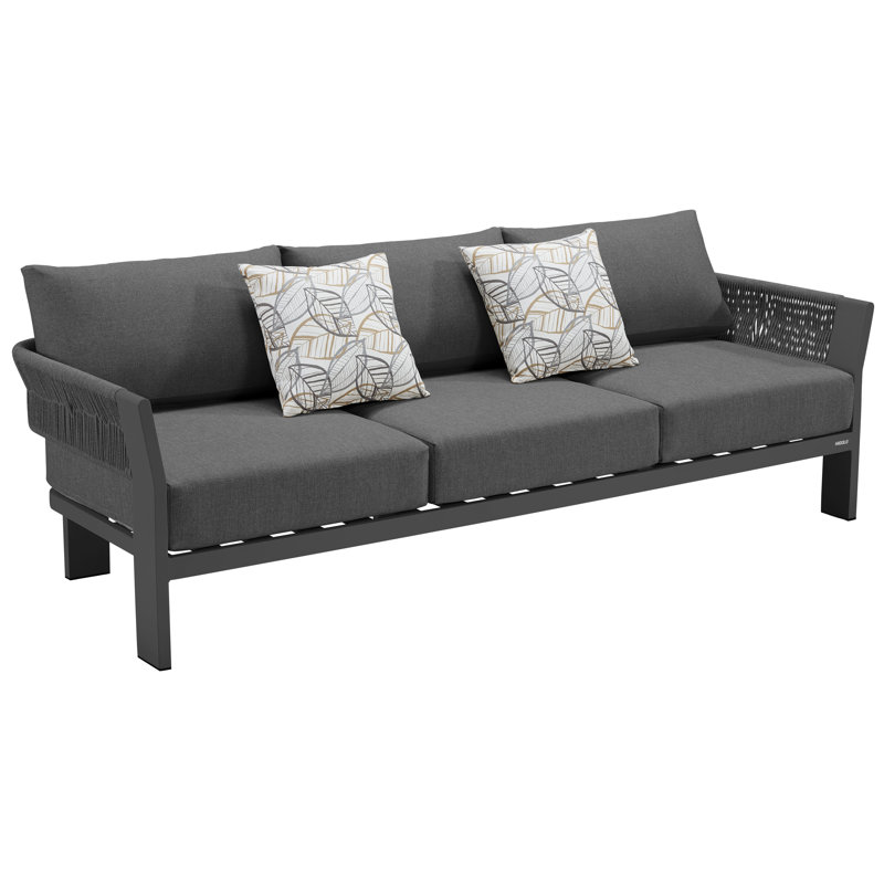 Outdoor 5 - Piece Conversation Set, Dark Gray