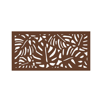 Tropics Decorative Privacy Panel by DESIGN-VU