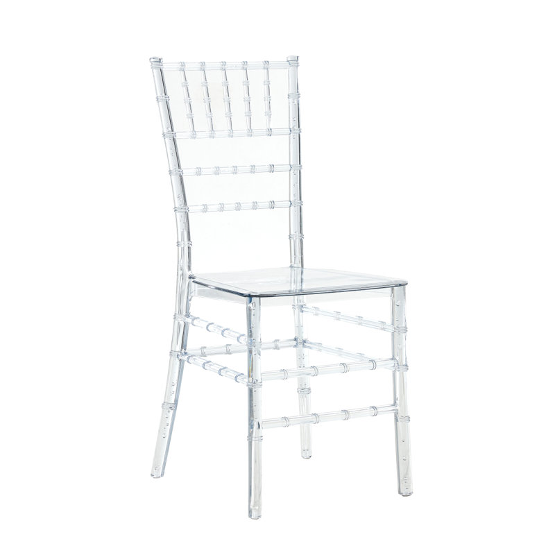 LA FÊTE DE MARIAGE DE CHAISE DE BAMBOU SIMPLE ET BEAU EST TRANSPARENTE TMSGY-4.