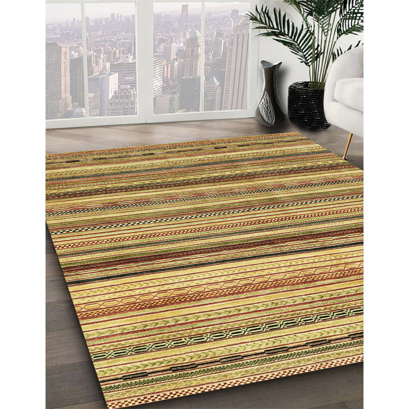 Abstract Indoor Rug, Rectangle 4' x 6'