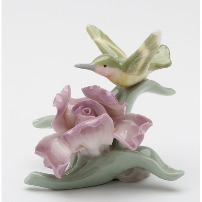 Mini figurine de colibri par Iris Flower - 7,6 cm de hauteur