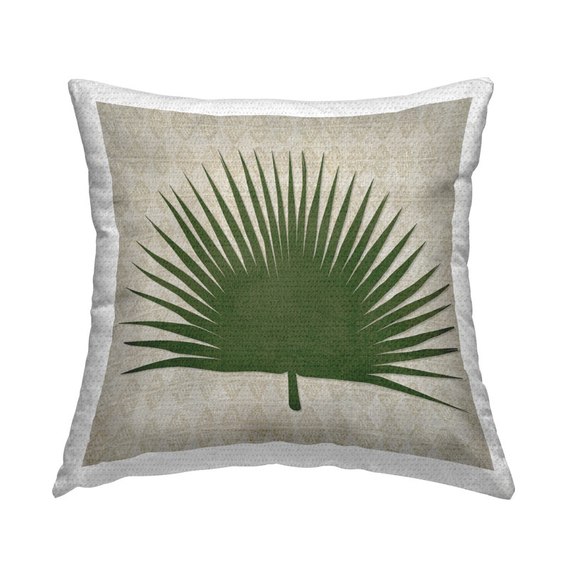 Floral Outdoor Throw Pillow