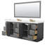 Meuble-lavabo double autoportant 84 po avec plateau en quartz Strada-92723661-92723663-98233283