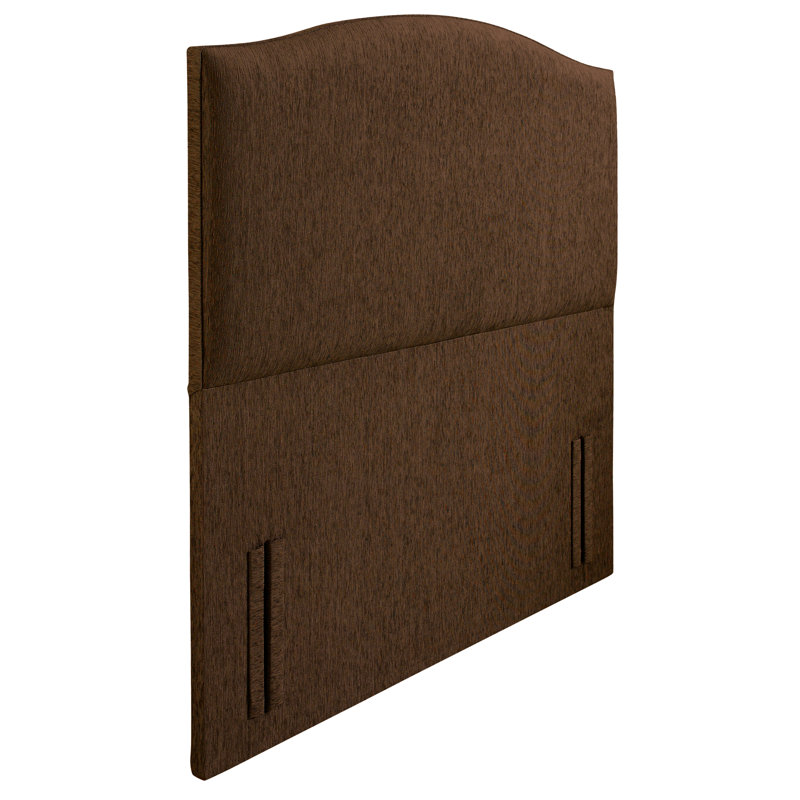 Triggs Upholstered Chenille Headboard, Double (4'6), Brown