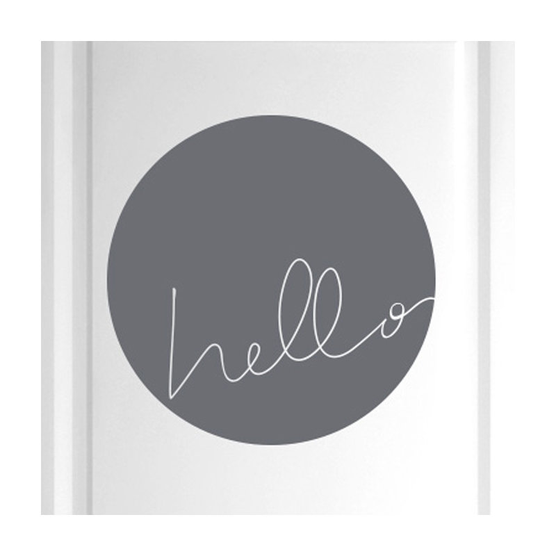 Wall Decal, Grey