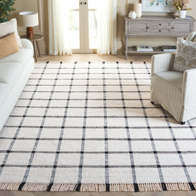 Tapis Montauk 322 ivoire / noir