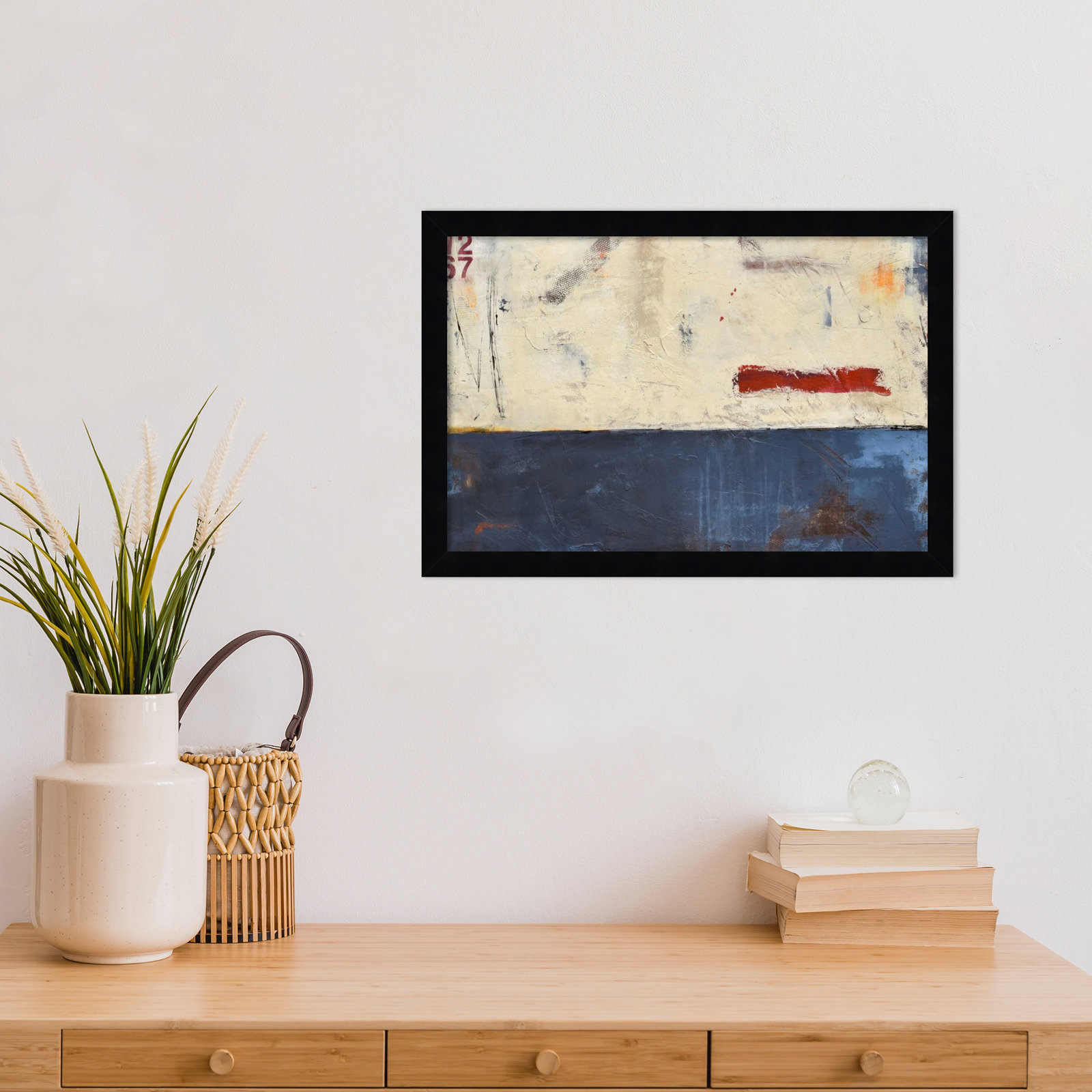 Label 1267 Print by Erin Ashley, 12" H x 17" W, Black