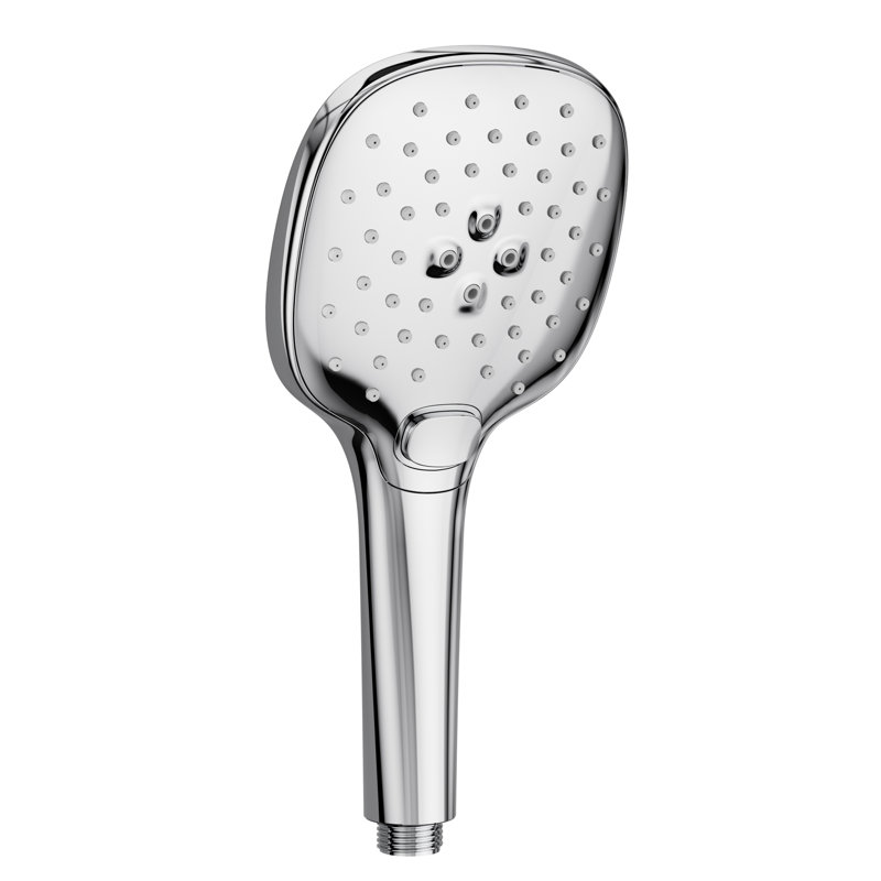 Pomme de douche multifonctionnelle à haute pression, 1,8 gal / min, Chrome poli