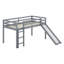 Structure de lit simple avec glissade Loft-107225014
