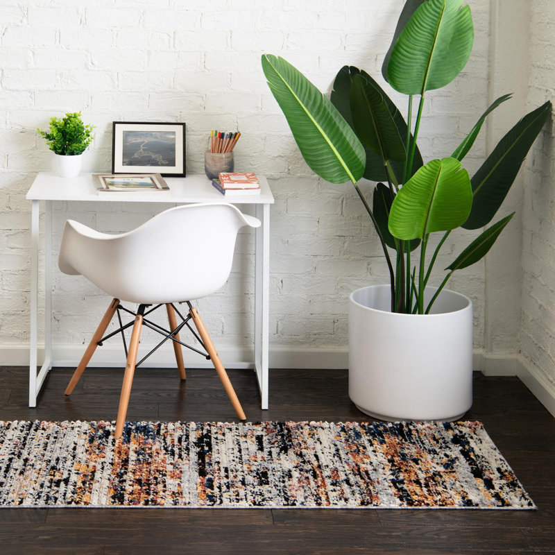 Tucson Abstract Indoor Rug, Runner 2' x 8'