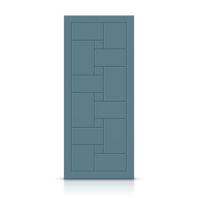 Panelled Manufactured Wood Standard Door