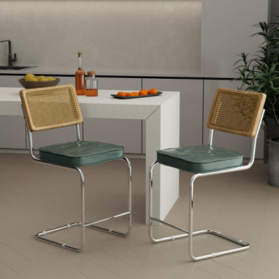 Tabouret en velours de Bay Bay Home ™ (ensemble de 2)