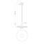 Single Light Dimmable LED Pendant-138725893