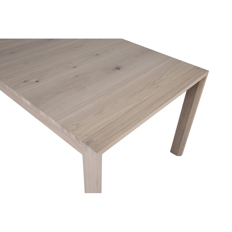 Wiggins Dinning Table, White washed oak, White washed oak