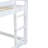 Twin Over Twin Rubber Wood Floor Bunk Bed, With Ladder,Guardrails-61487194