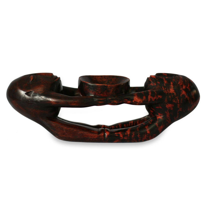 Novica Ashanti Friendship Wood Sculpture