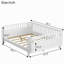 Lit plateforme en bois pour enfants, lit simple en bois à profil bas avec rails pour filles et garçons-1625298174-1625298161