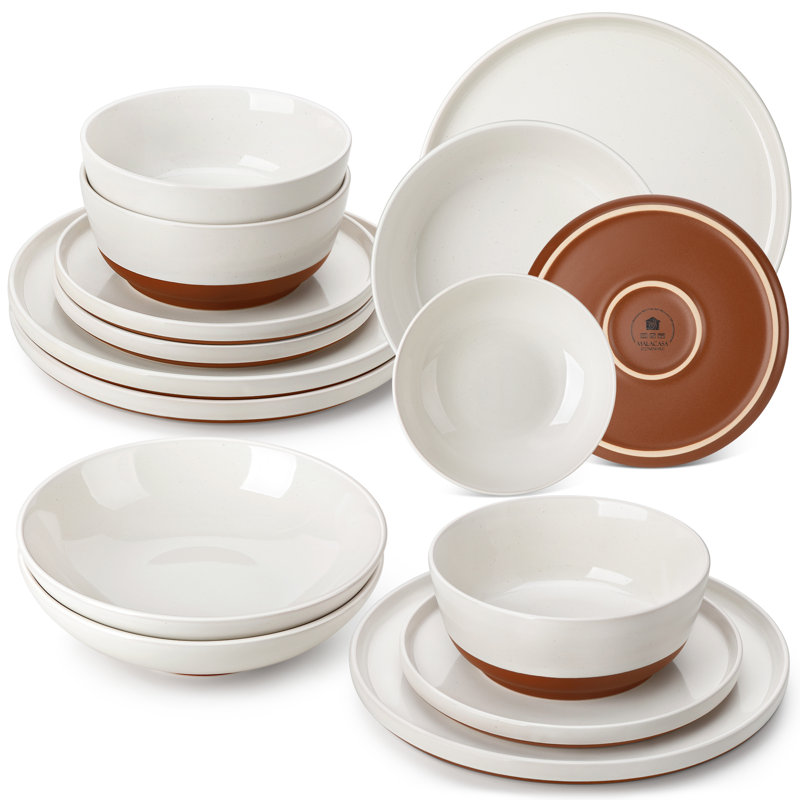 Piece Stoneware Dinnerware Set - Service for 4