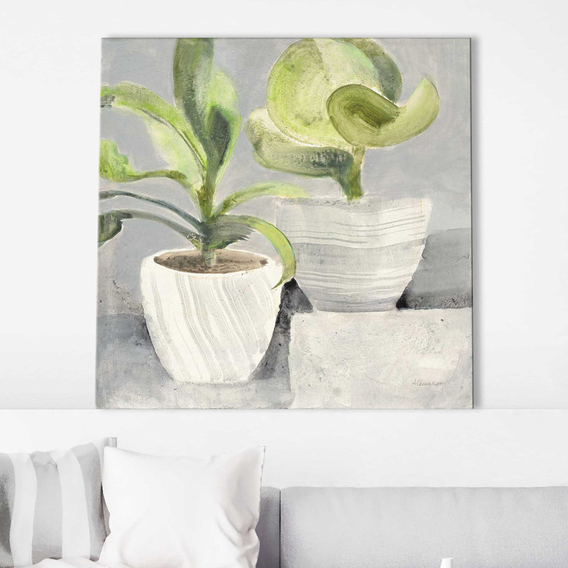 Nature morte - Peinture, Toile tendue, H 28 po x l 28 po x P 1,5 po