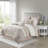 Luxurious 8 Piece Bedding Sets, Hypoallergenic Polyester, Transitional Blush Design For Home Comfort