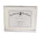 Metallic Silver Matte Picture Frame with Mat