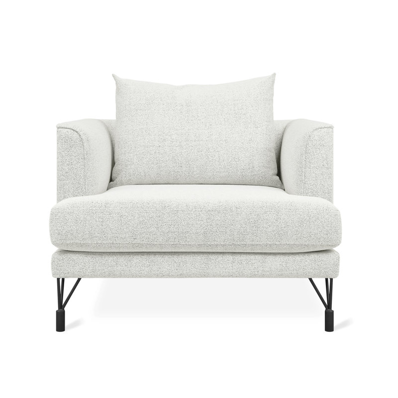 Highline Armchair, Helio Tux 97% Polyester/ 3% Linen