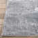 Willington Abstract Dark and Light Gray Area Rug