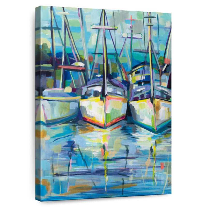 Mehar Morning Dock, 30" H x 20" W