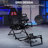 Anman Foldable Racing Simulator Cockpit Compatible With Logitech G29 G920 G923/thrustmaster T248 T300/fanatec Direct Drive Wheels (≤10nm),wheel And Pedals Not Included