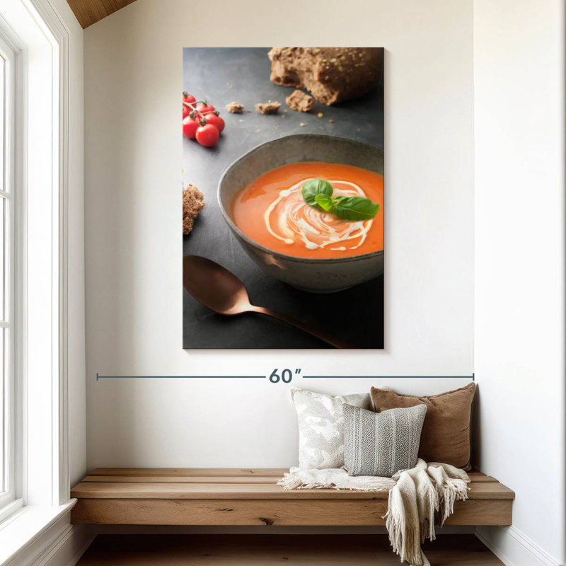 Yarlin Tomato Soup Bowl, 48" H x 32" W