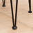 INDUSTIAL WOOD AND METAL BARSTOOL