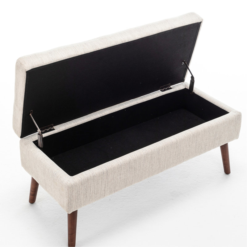 Foot Of Bed Bench - Stylish And Functional, 43.7"X18.1 Bedroom Entryway Easy To Install In Minutes, 43.7" W X 18.1" D