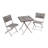 2 - Person Wicker Patio Dining Set with Square Table-1054808770