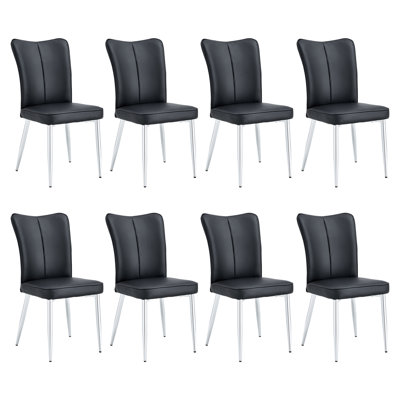 Lunna Tufted Upholstered Wing Back Parsons Chair