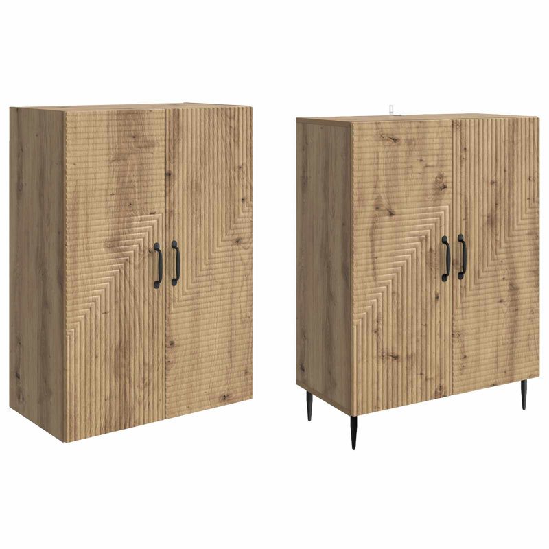 Storage Cabinet, Artisan Oak