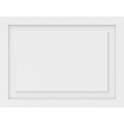 Panneau mural Harrison 3D en blanc