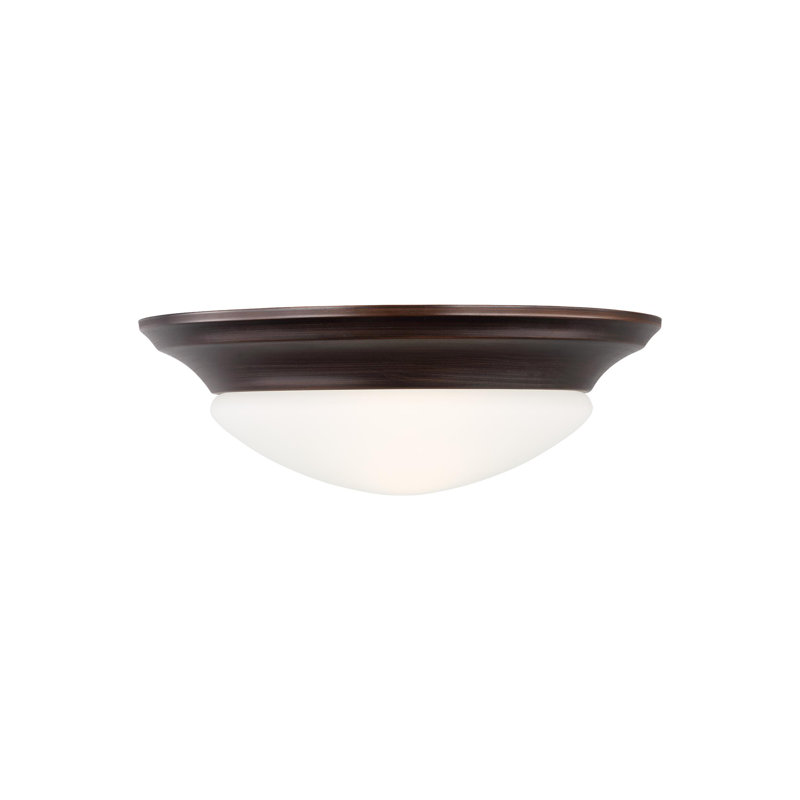 Plafonnier encastré Nash One Light de Génération Lighting , Non, Bronze