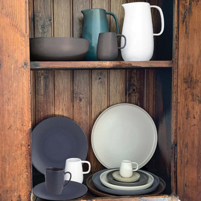 Habraham 4 Piece Stoneware Pasta Bowl Set