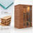 EASYHAWK 3-Person Far Infrared Indoor Sauna with WiFi & Bluetooth Control, Tempered Glass Door, and Spacious Home Sauna Cabin-130151749